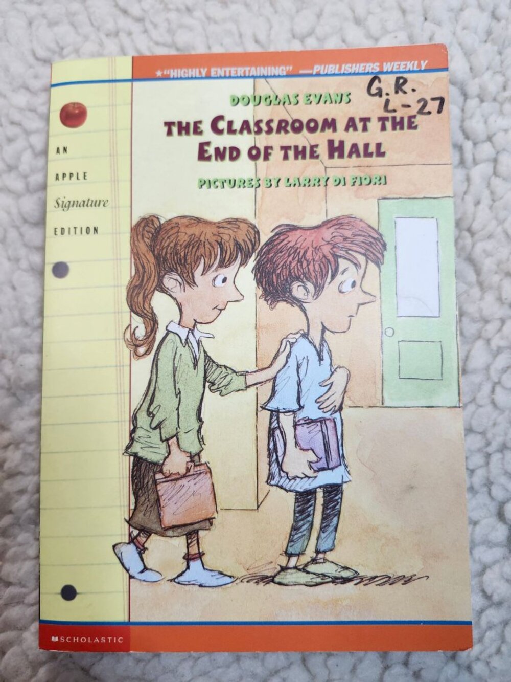 Douglas Evans The Classroom At The End Of The Hall Paperback 1997 Scholastic